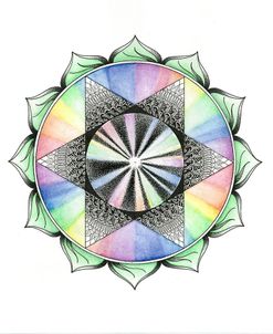 Heart Chakra Mandala