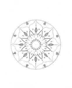 Clean And Light Mandala