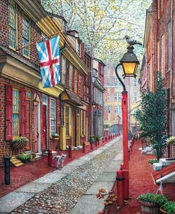 Morning On Elfreths Alley