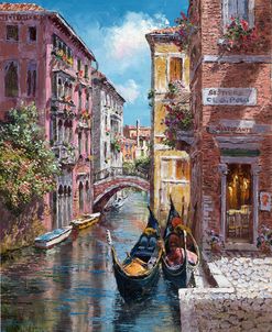 Gondolas on the Canal