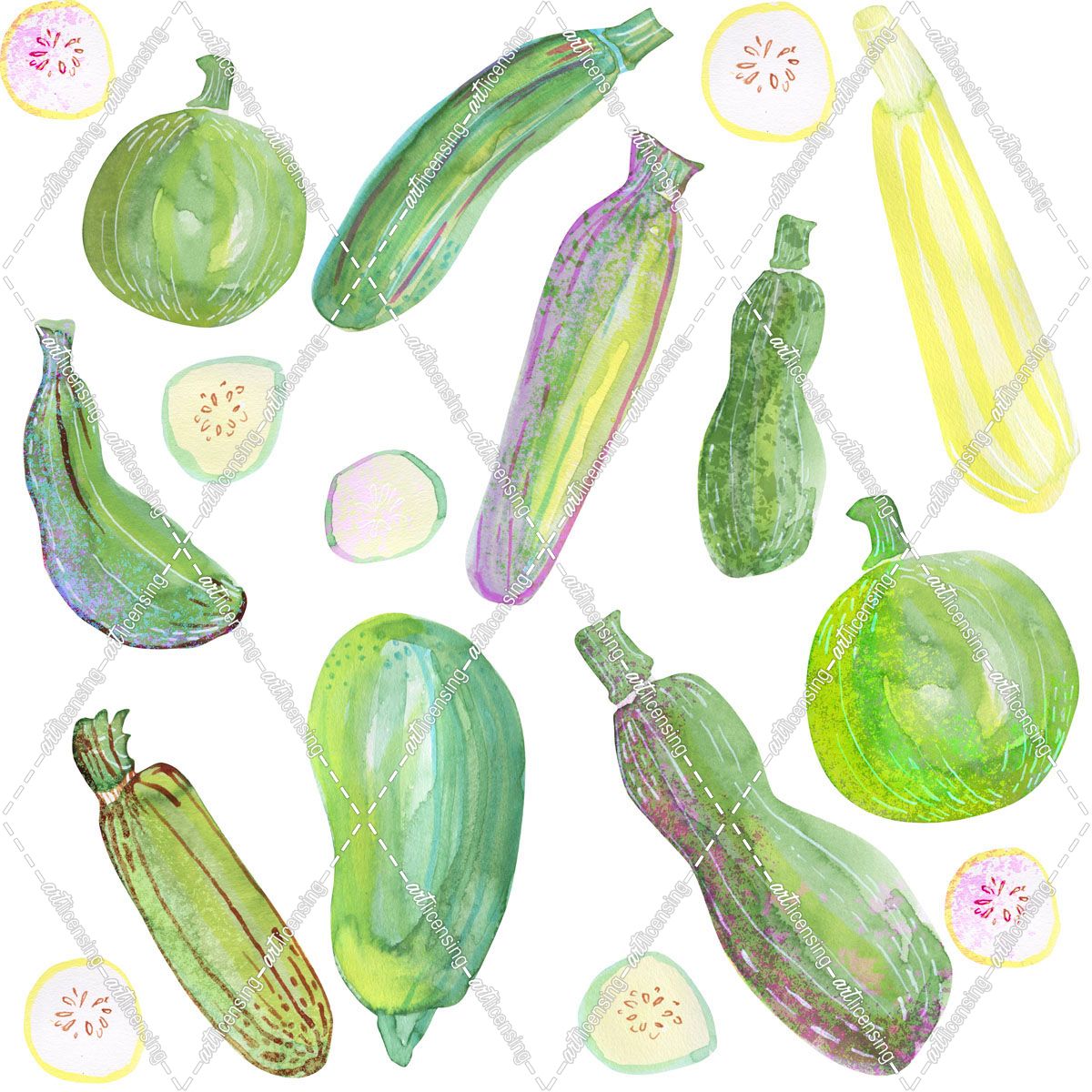 Zucchini Pattern