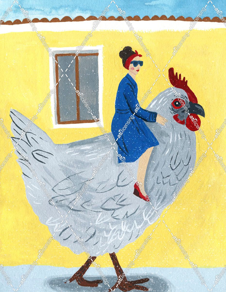 Riding Chickens