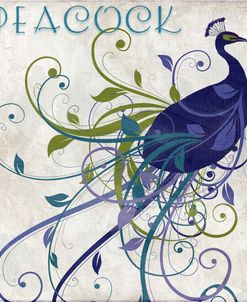 Peacock Nouveau I