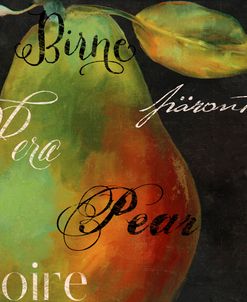 Painted Pear I