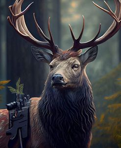 Warrior Deer I