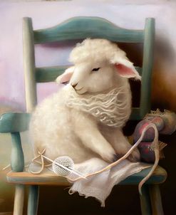 Knitting Lamb