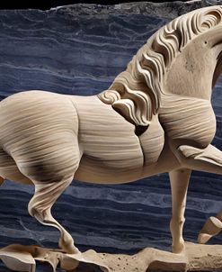 Travertine Racehorse