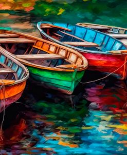 Painted Canoes