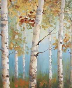 Birch Forest I