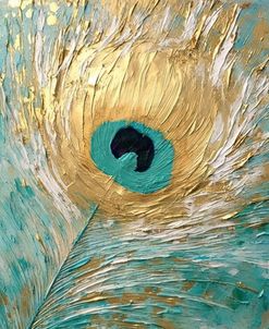 Peacock Impasto I