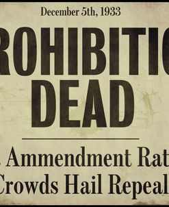 Prohibition