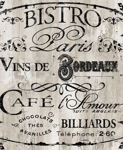 Paris Bistro III