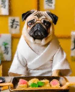 Pug Sushi 1
