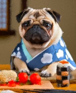 Pug Sushi 2