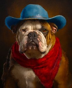 bulldog cowboy