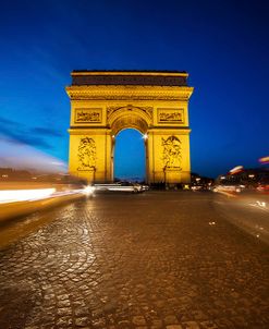 Arc de Triomphe Blue Hour