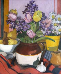 Lavender Flowers Still Life