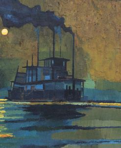 Moonlit Riverboat