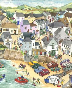 Fishing At Port Isaac