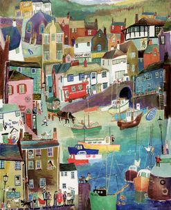 Little Harbour At Polperro