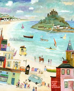 Walking From St Michael’s Mount To Marazion