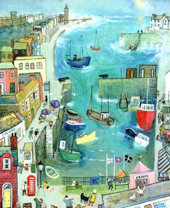 Windy Day At Porthleven
