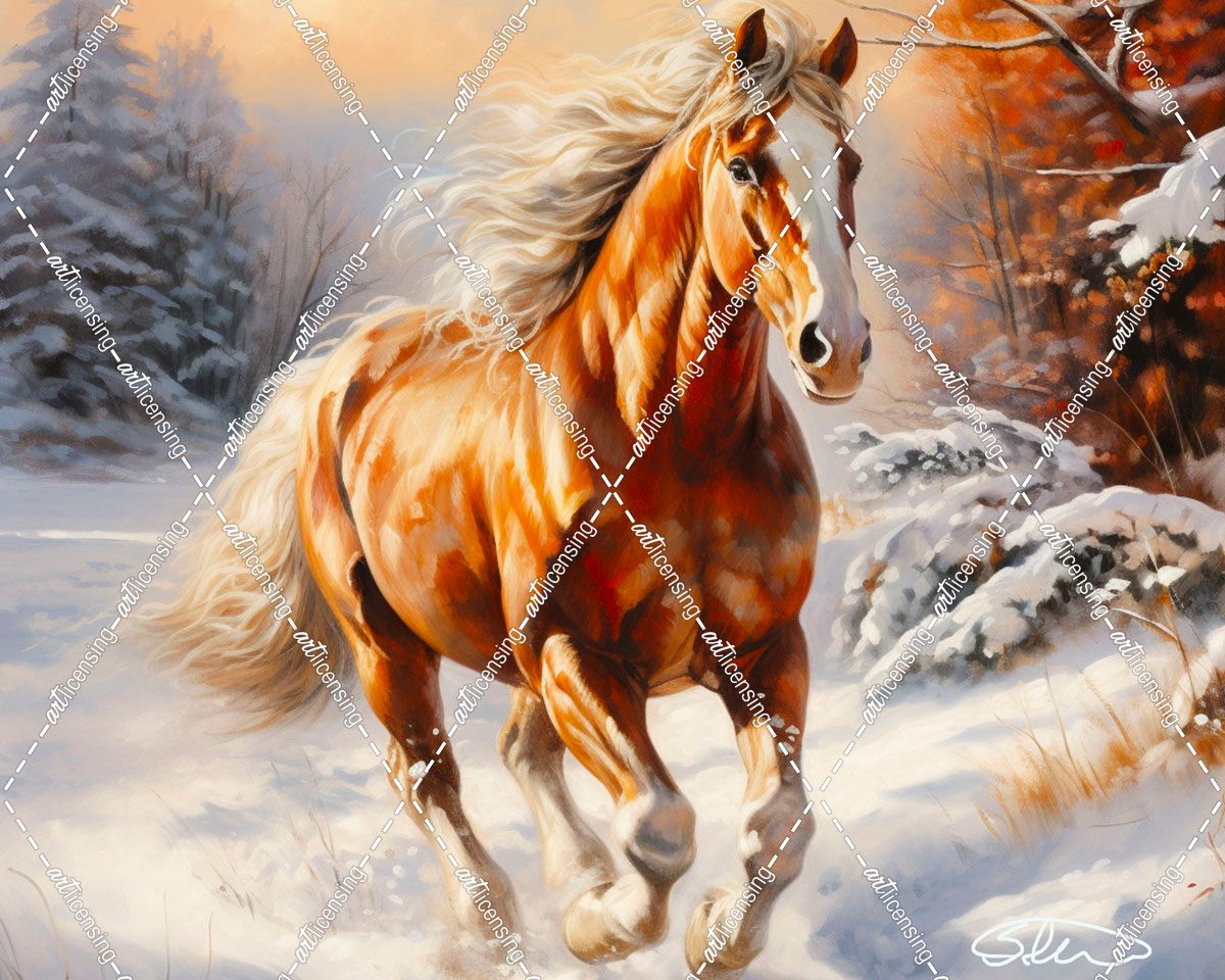 First Snow Fall, Horse