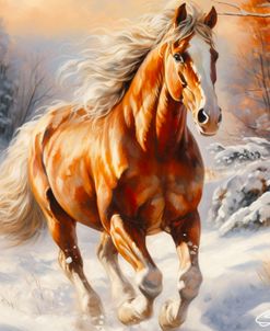 First Snow Fall, Horse