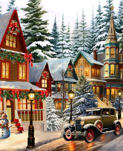 Christmas Forest Town