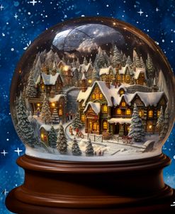 Snow Globe Magical Village