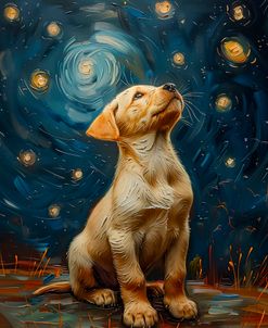 Starry Night Puppy