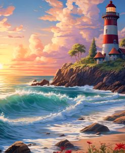 Tropical Paradise Lighthouse