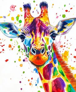 Colorful Giraffe