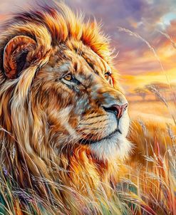Savanna Lion