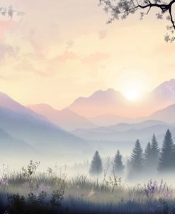 Misty Sunrise
