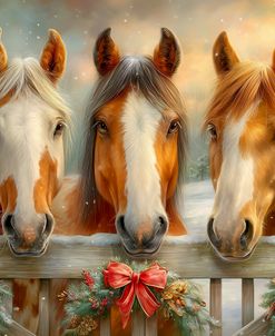 Christmas Horses