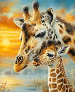 Giraffe Cuddle