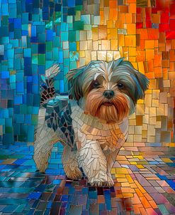Stained Shih Tzu