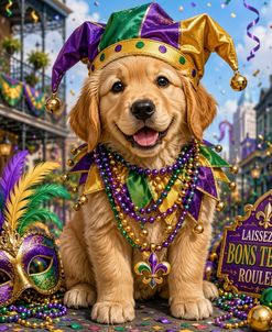 Pups First Mardi Gras