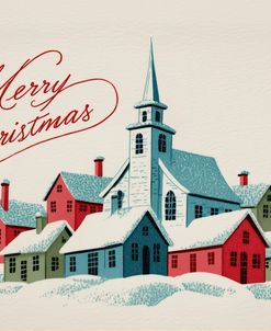 Vintage Christmas Village