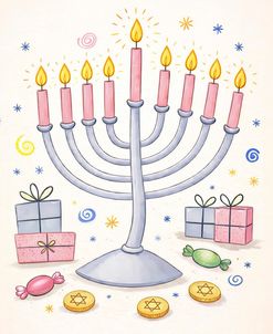 Child’s Love Of Hanukkah