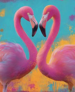 Pink Bird Paradise
