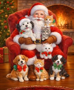 Snuggles at Christmas