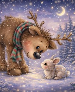 Reindeers New Friend