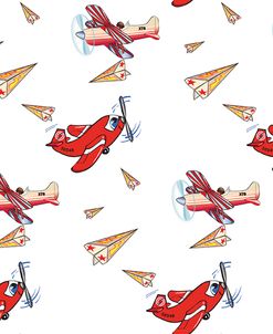 Flight Happy Planes Pattern 1