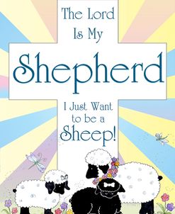 The Lord Is My Shepherd flag