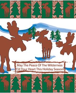 Wildnerness Winter Moose Sign