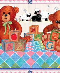 Teddy Bears And Blocks