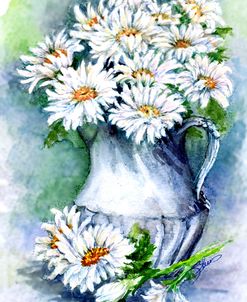 Daisies Watercolor Sketch