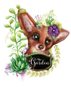 The Garden Sign Fox